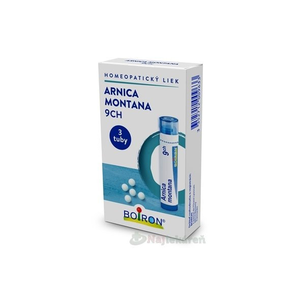 ARNICA MONTANA GRA HOM CH9 na traumatické šoky 4 g