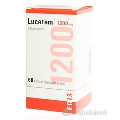 Lucetam 1200 mg na funkci mozkových buněk 60 ks