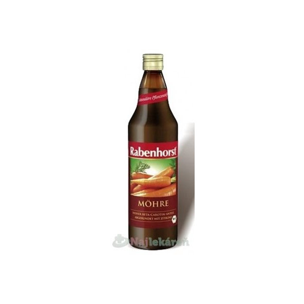 Rabenhorst Mrkvová šťáva Bio 750 ml