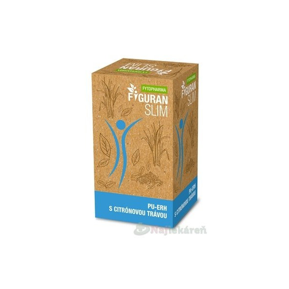FYTO Figuran Slim pu-erh citronová tráva čaj