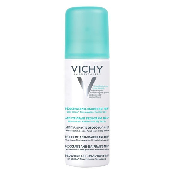 VICHY dezodorant sprej proti poteniu 48h 125 ml