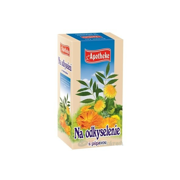APOTHEKE Čaj odkyselení s pampeliškou 20x1,5 g