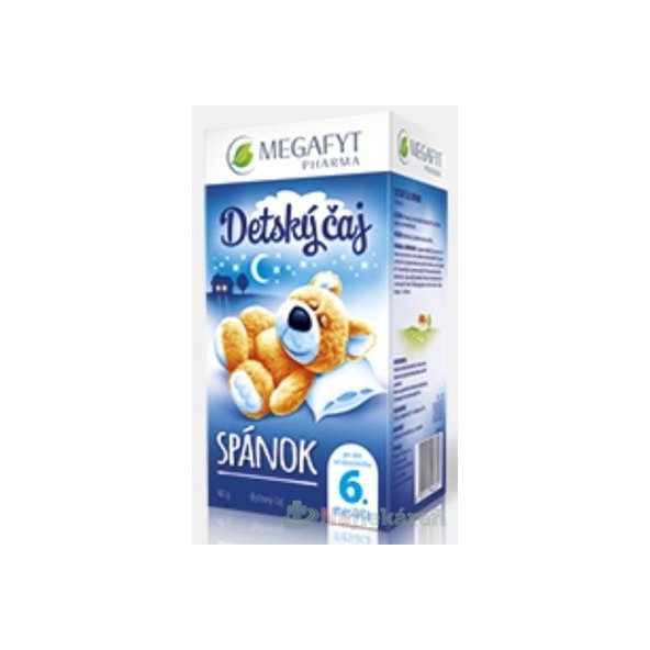 MEGAFYT Dětský čaj Spánek 20 sáčků
