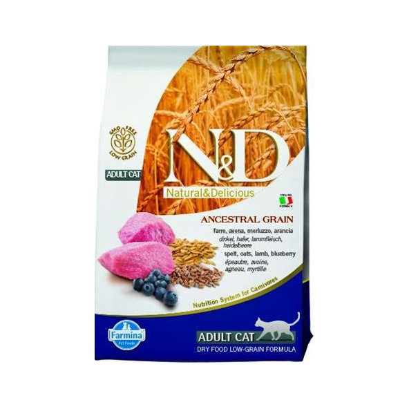 Farmina N&D AG Adult jehně špalda oves borůvka 0,3 kg