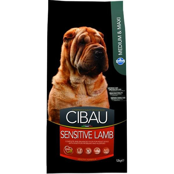 Farmina Cibau Dog Adult Medium Maxi Sensitive Lamb 12 kg