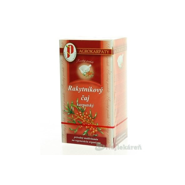 AGROKARPATY Elixír BIO rakytník čaj 20x3 g