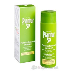 PLANTUR 39 fyto-kofeinový šampon pro barvené vlasy 250 ml