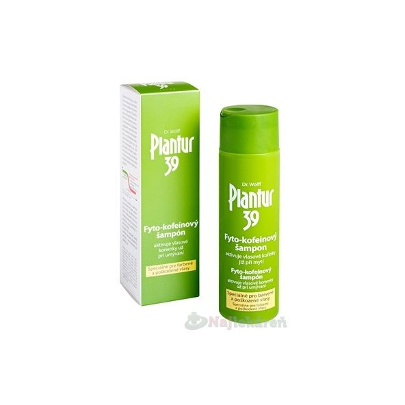PLANTUR 39 fyto-kofeinový šampon pro barvené vlasy 250 ml