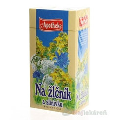 APOTHEKE Bylinný čaj žlučník a slinivka 20x1,5 g