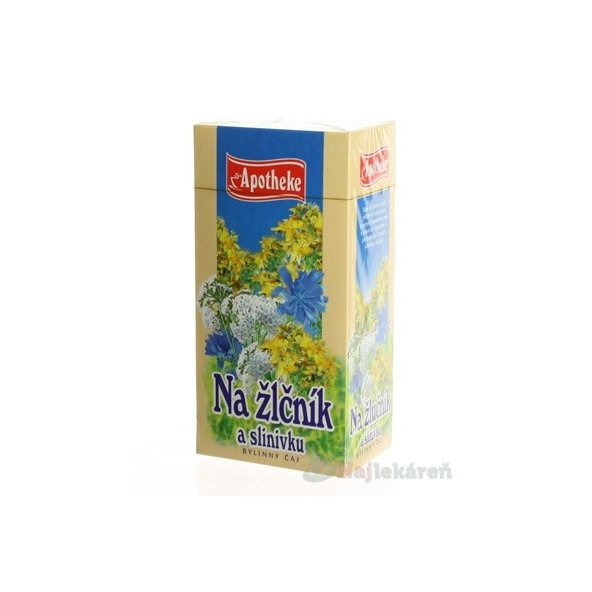 APOTHEKE Bylinný čaj žlučník a slinivka 20x1,5 g