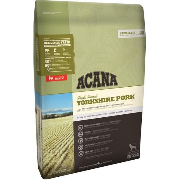 ACANA Singles granule pro psy Yorkshire Pork 2 kg