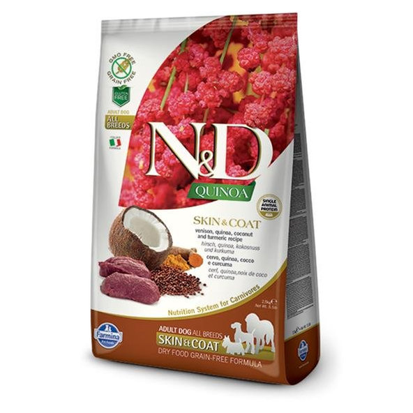 Farmina N&D Dog Quinoa GF adult all breed jelen 2,5 kg