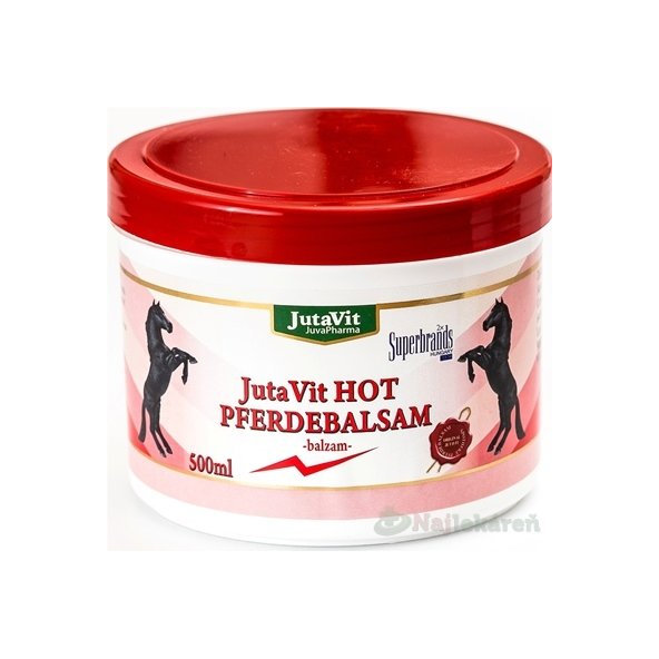 JutaVit Pferdebalsam Hot masážní balzám 500 ml