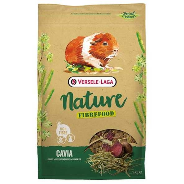 Versele Laga Nature Cavia Fibrefood krmivo s vysokým obsahem vlákniny pro morčata 1 kg