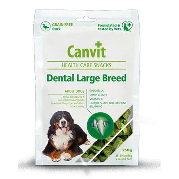 Canvit dentální snack pro psy 250 g