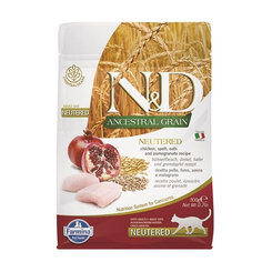Farmina N&D Cat AG adult neutered kuře špalda oves 0,3 kg