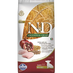 Farmina N&D AG Puppy Mini kuře špalda oves granátové jablko 7 kg