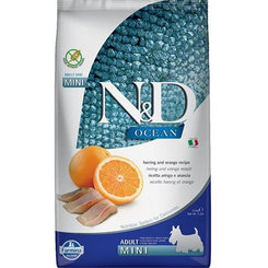 Farmina N&D Ocean Adult Mini sleď pomeranč 2,5 kg