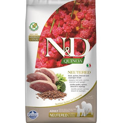 Farmina N&D Dog Quinoa GF adult mini kachna brokolice 2,5 kg