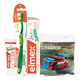 Elmex Junior balíček pasta 50 ml + kartáček + ústní voda 400 ml