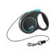 Flexi Black Design S modré vodítko lanko 5 m