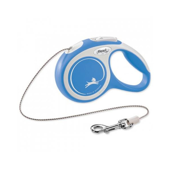 Flexi New Comfort XS modré vodítko lanko 3 m