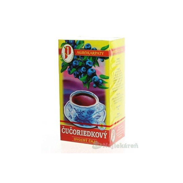 AGROKARPATY Borůvka čaj 20x2 g