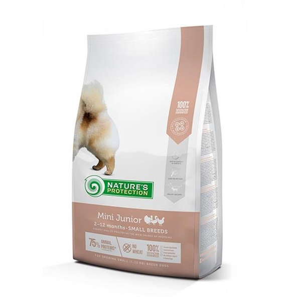 Natures Protection krmivo pro psy junior mini 7,5 kg