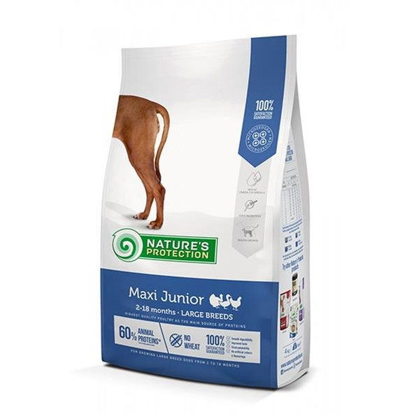 Natures Protection krmivo pro psy junior maxi drůbeží 12 kg