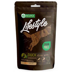 Natures Protection Lifestyle kachní kostičky s mořskými řasami 75 g