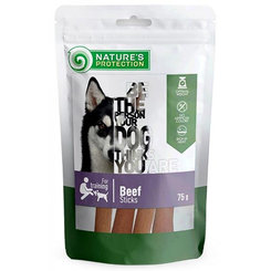 Natures Protection Snack pro psy hovězí 75 g