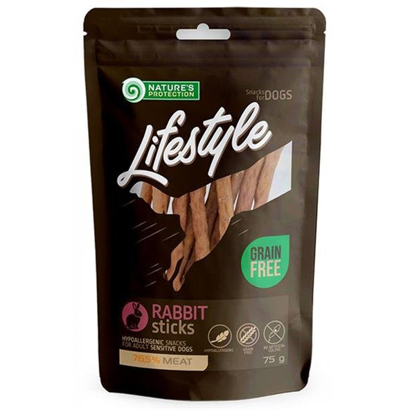 Natures Protection Lifestyle pro psy králík 75 g