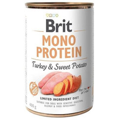 Brit Mono Protein konzerva Turkey & Sweet Potato 400 g