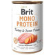 Brit Mono Protein konzerva Turkey & Sweet Potato 400 g
