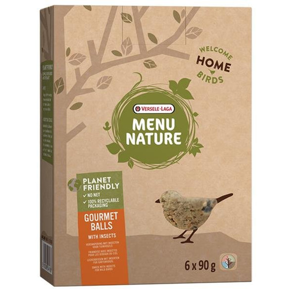Versele-Laga Gourmet lojové koule s hmyzem 6 × 90 g