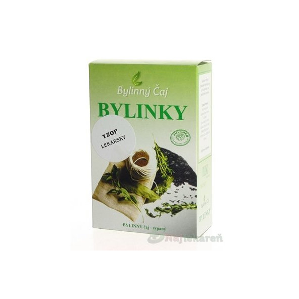 Juvamed Yzop lékařský nať bylinný čaj 40 g