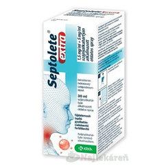 Septolete Extra sprej do krku 30 ml