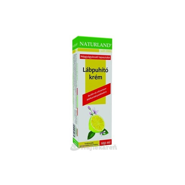 Naturland změkčující krém na nohy 100 ml