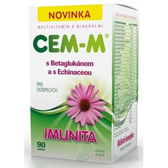 Cem-M Imunita s betaglukanem a echinaceou 90 tablet