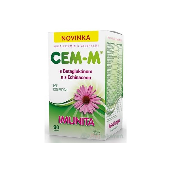 Cem-M Imunita s betaglukanem a echinaceou 90 tablet