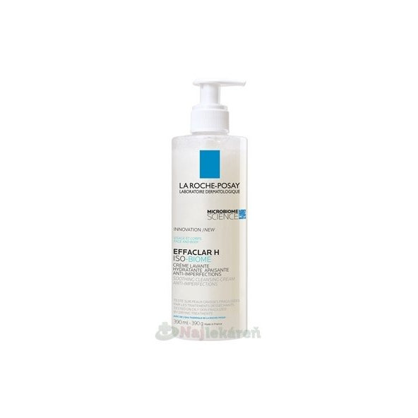 La Roche-Posay Effaclar H ISO-BIOME čisticí krém 390 ml