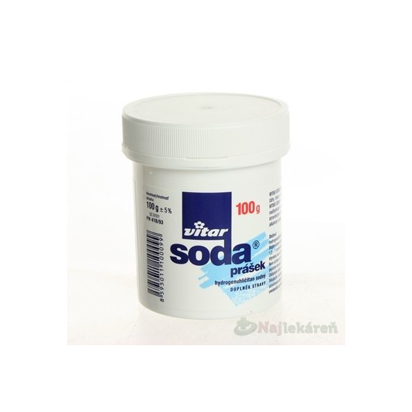 Vitar Soda hydrogenuhličitan sodný prášek 100 g