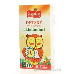 APOTHEKE BIO Dětský bylinný čaj uklidňující 20x1,5 g