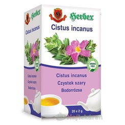 HERBEX cistus incanus čaj 20x2 g