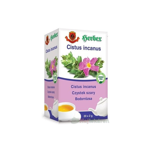 HERBEX cistus incanus čaj 20x2 g