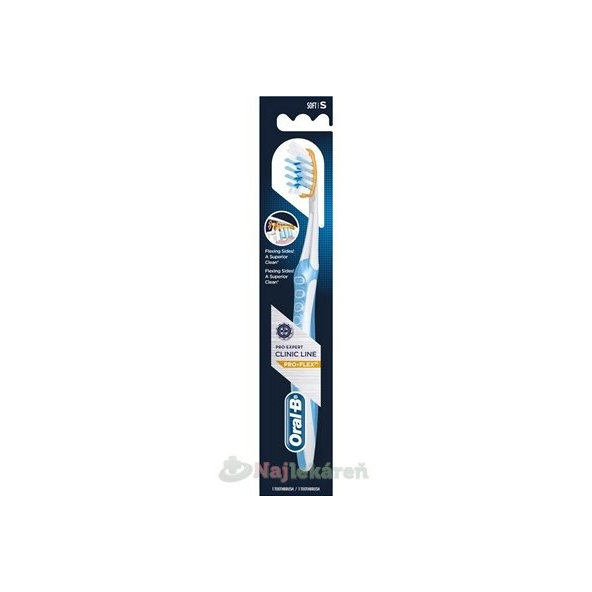 Oral-B Pro-Expert Clinic Line Pro-Flex Soft zubní kartáček 1 ks