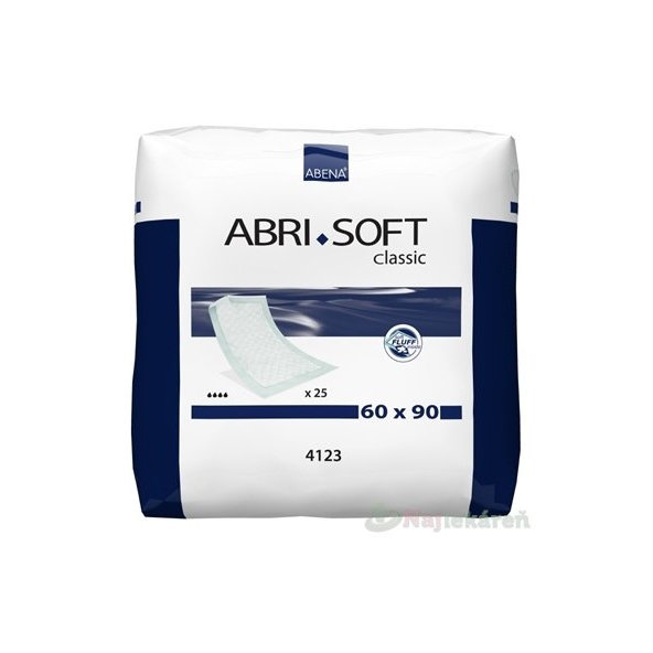 Abena Abri-Soft absorpční podložka 60x90 cm 2100 ml 25 ks