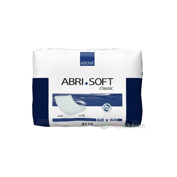 Abena Abri-Soft absorpční podložka 60x60 cm 1300 ml 25 ks