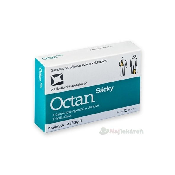 RosenPharma Octanové sáčky na obklady 2×2 ks