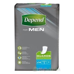 DEPEND For Men Inkontinenční vložky 14 ks